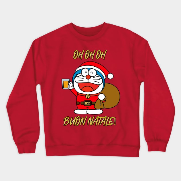 Cartoon Christmas Crewneck Sweatshirt by Kiroiharu